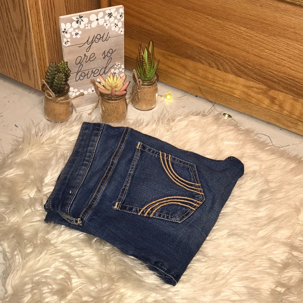 A pair of Hollister jeans